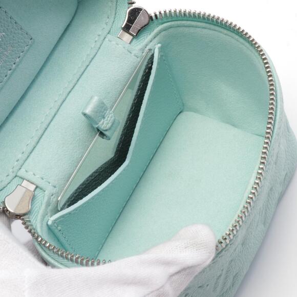 Louis Vuitton Vanity Handbag Leather Monogram Empreinte Green - Picture 3 of 4